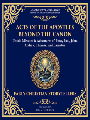 cover image of Acts of the Apostles Beyond the Canon